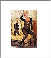 SEXY COMBINAISON LACET OUVERTE