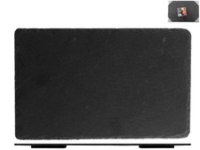 6 Assiettes En Ardoise