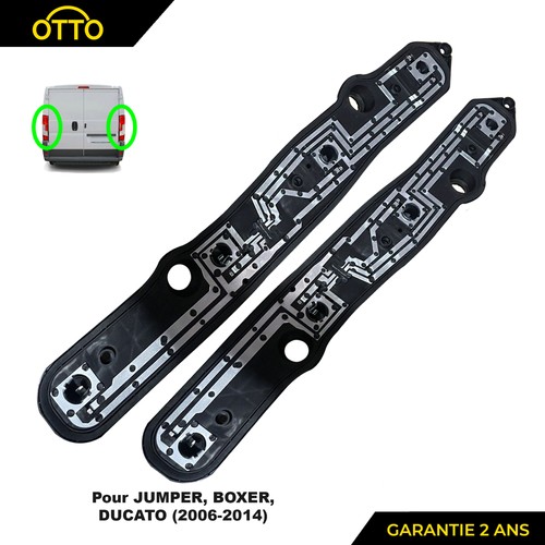 Platine porte lampe - lampe, arriere