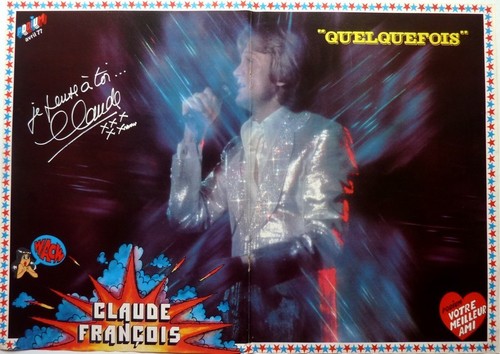 Claude francois poster - =,