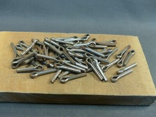 Lot anciennes goupilles fendues mecanindus pour mécanique auto moto 40mm 78 pces