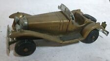 Voiture Mercedes-Benz SSK-1928 en bronze 1/43  jouet ancien de marque FAL