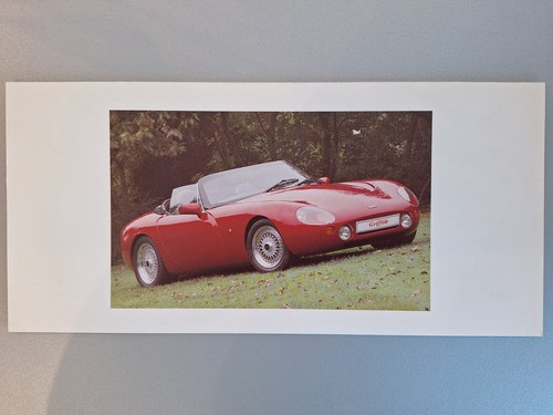 Tvr griffith 1992 - griffith, brochure