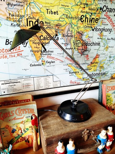 Lampe bureau vintage - , |