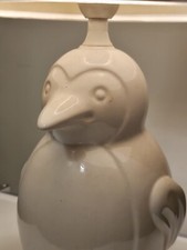 Belle lampe pingouin en