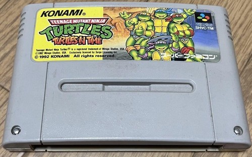 Turtles in time - t.m.n.t, snes