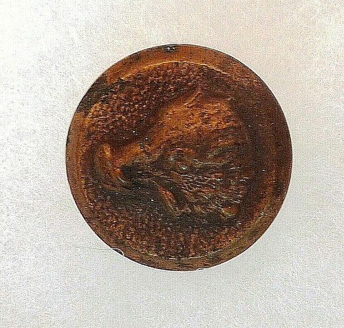 Bouton ancien chasse vénerie - bouton,