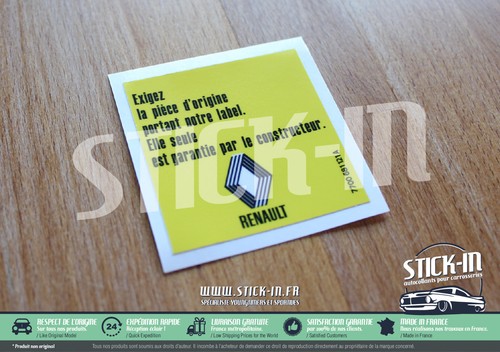 Autocollant stickers exigez - autocollant,