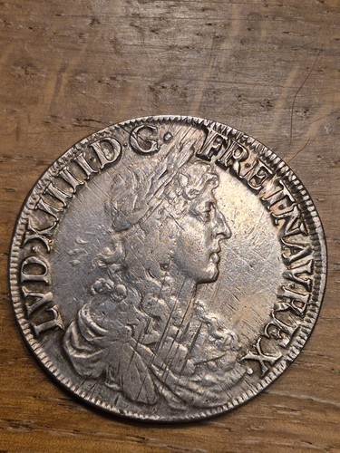 Louis xiv ecu au - louis, buste
