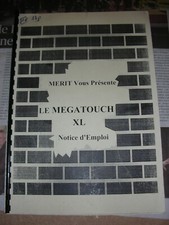 fascicule borne d'arcade tactile: MEGA-TOUCH