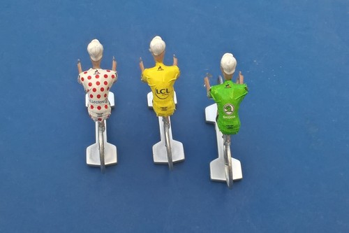 Cyclistes miniatures tour - tour, de