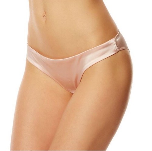 Culotte satin couleur or - en,
