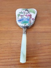 Beau miroir à main japonais