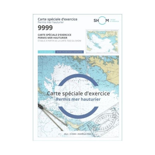 Carte marine shom 9999 - 9999, nsg