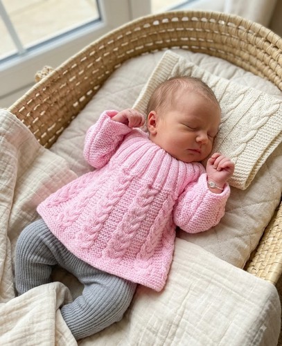 Brassière bébé laine