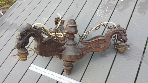 Ancien lustre style - , gothique