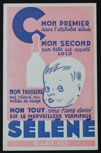 Carte postale publicitaire