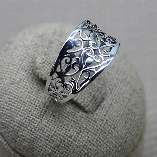 Bague argent 925 filigrane