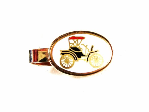 Goldtone white red black old - goldtone,