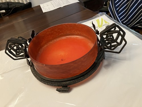 Coupe verre mormoréen art