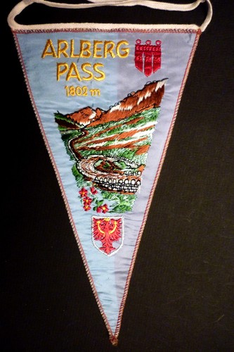 Fanion arlberg pass autriche - pass,