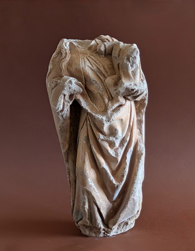 Vierge enfant gothique - vierge, l'enfant