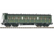 PIKO Voiture à Compartiments 3ème classe avec guérite SNCF ép III - HO 1/87 - PI
