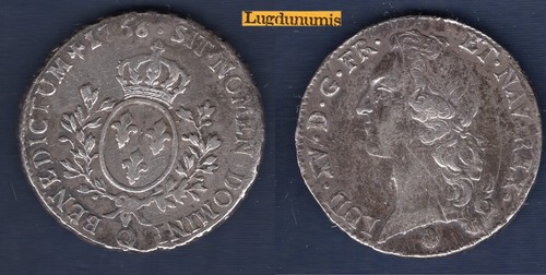 Louis écu bandeau 1756 - louis, xv