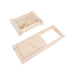 Aération de sauna en bois pour kit de piscine persiennes accessoires de salle d