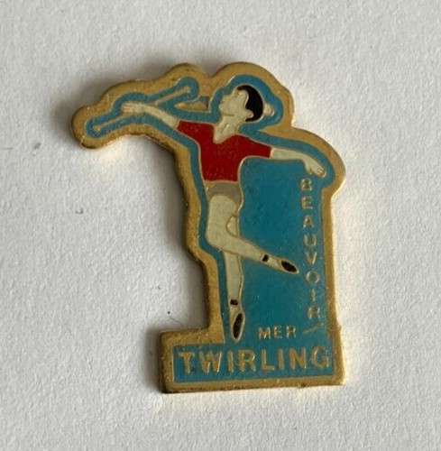 Pin twirling baton de - - pin's,