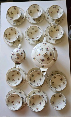 Service café porcelaine - en,