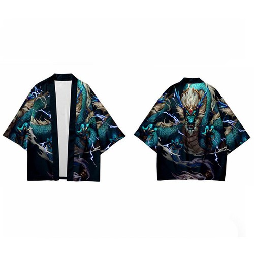 Veste kimono dragon pour - dragon,
