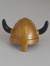 Playmobil casque de viking doré galère Astérix camp château moyen âge Novelmore