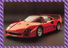 Carte postale - Ferrari - F40