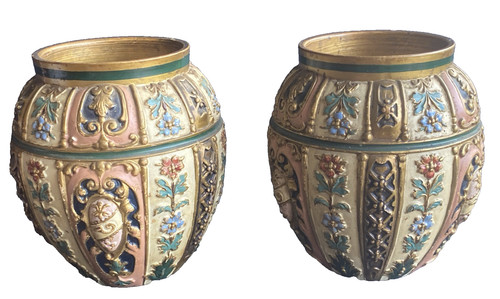 Paire jardinière vases - de,