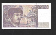 Billet de banque de France 20 francs 1997