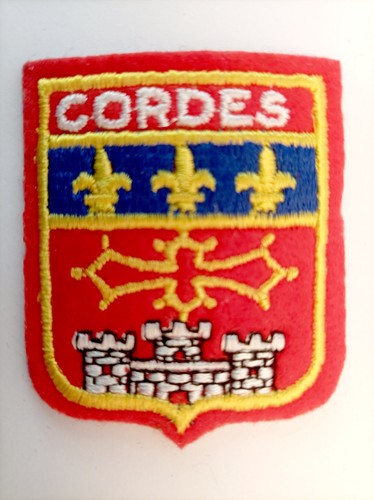 écusson cordes feutrine - Écusson, en