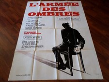 AFFICHE  VENTURA / MELVILLE / L'ARMEE DES OMBRES / 120X160