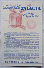 BUVARD - GERMOIR À BLÉ YALACTA GERME DE BLÉ GERME DE VIE - ÉPIS - ILLUSTRATEUR -