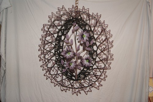 Ancienne couronne funeraire - couronne, en