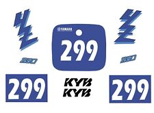 YAMAHA WR 250Z 1989 Decal