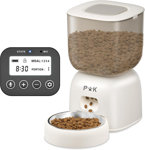 Distributeur croquettes chat - croquettes,