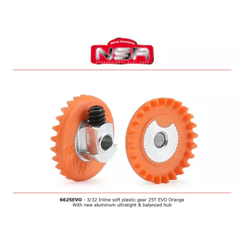 Nsr 6325evo plastic gear - 6325evo,