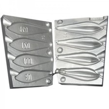 MOULE A PLOMBS TRILOBE 80-100-120-140 GRS A2   - MOU070 Alciumpeche
