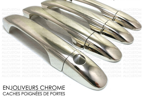 Caches chrome deco poignees - caches,