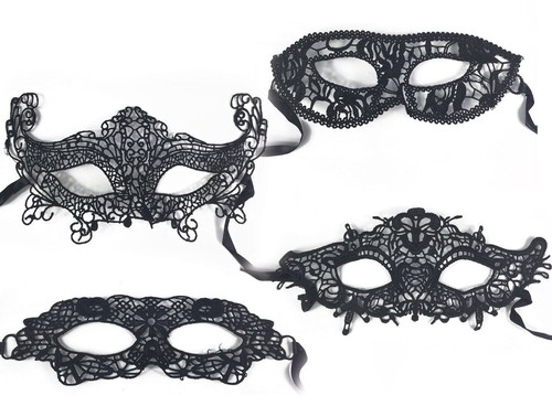 Noir vénitien bal masqué - vénitien,