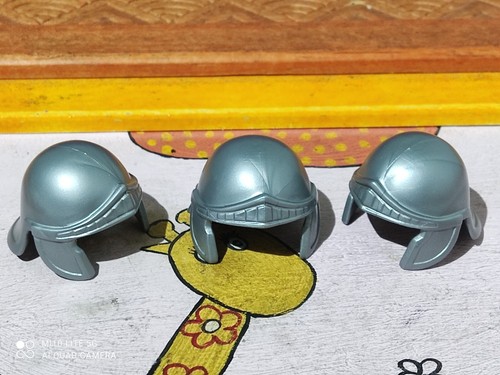 Playmobil casques romains - x3,