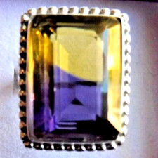 Bague en Amétrine précieuse