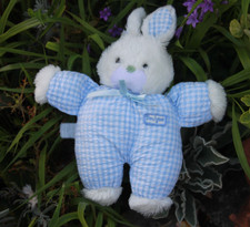 Peluche doudou lapin ancien