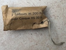 EMBOUTS M 300 POUR CASQUE ÉCOUTEUR RADIO HS 30 US WW2 nos (2)